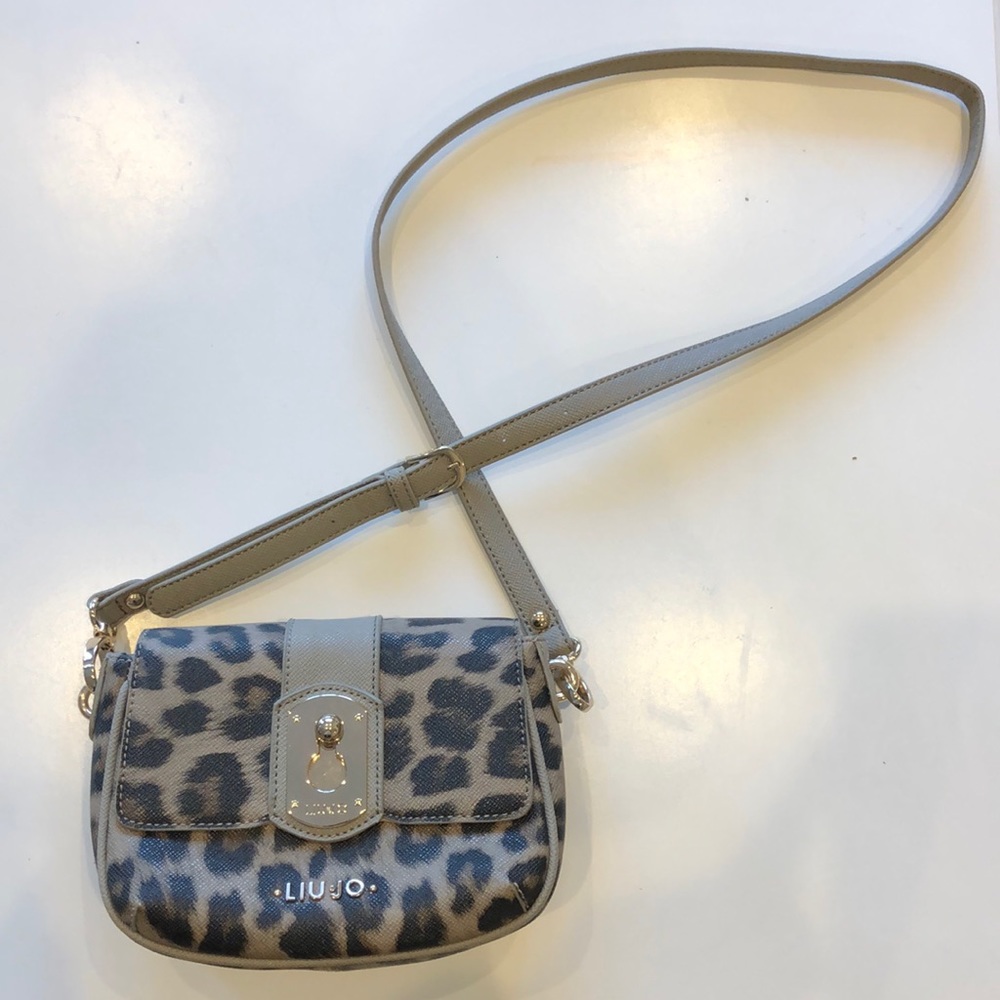 Leopard Print Crossbody Bag From Italy